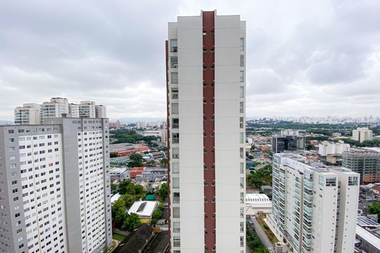 Vista da Área de Serviço de apartamento para alugar com 2 quartos, 83m² em Barra Funda, São Paulo