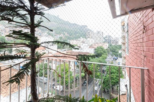 Varanda da Sala de apartamento à venda com 3 quartos, 140m² em Tijuca, Rio de Janeiro