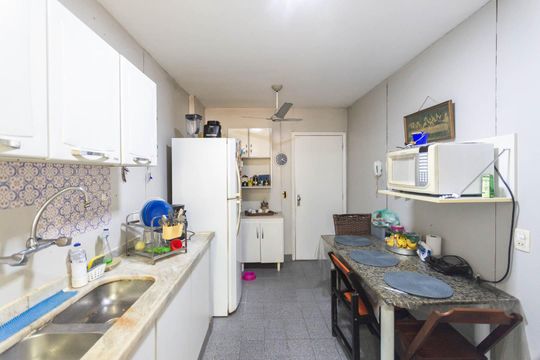 Cozinha de apartamento à venda com 3 quartos, 140m² em Tijuca, Rio de Janeiro