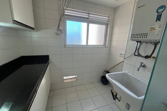Área de Serviço de apartamento para alugar com 3 quartos, 110m² em Carandiru, São Paulo