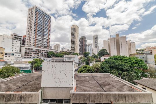 Vista Varanda da Cozinha de apartamento para alugar com 1 quarto, 43m² em Jardim das Bandeiras, São Paulo