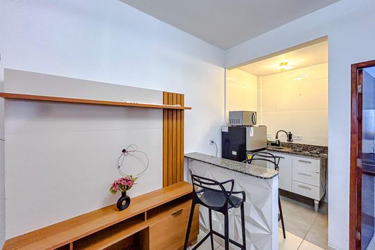 Sala de apartamento para alugar com 1 quarto, 30m² em Jardim Helena, São Paulo