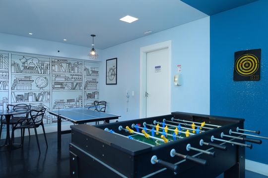 Área comum - Sala de jogos de apartamento à venda com 2 quartos, 42m² em Jardim Nossa Senhora do Carmo, São Paulo