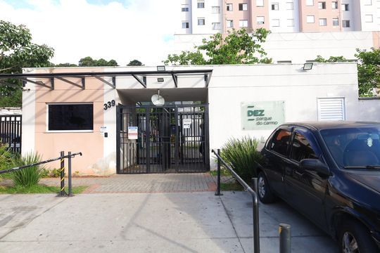 Fachada do condomínio de apartamento à venda com 2 quartos, 42m² em Jardim Nossa Senhora do Carmo, São Paulo