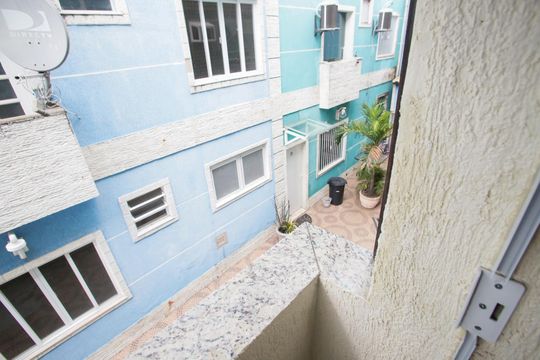 Varanda do Quarto 2 de casa à venda com 3 quartos, 110m² em Curicica, Rio de Janeiro