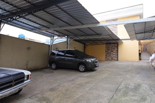 Área comum - Garagem de casa de condomínio à venda com 2 quartos, 64m² em Vila Regina, São Paulo
