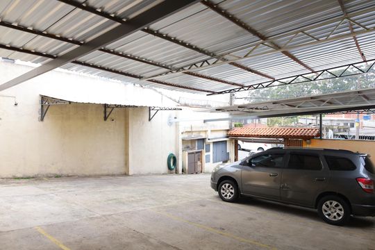Área comum - Garagem de casa de condomínio à venda com 2 quartos, 64m² em Vila Regina, São Paulo