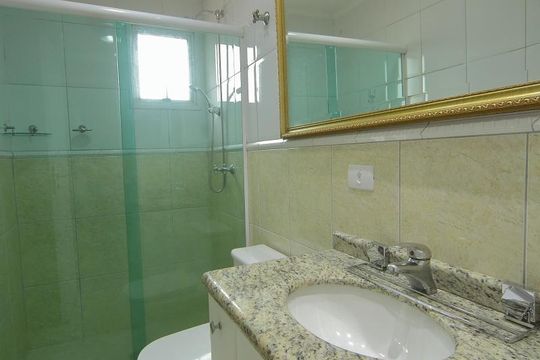 Banheiro  de apartamento para alugar com 1 quarto, 60m² em Jardim do Mar, São Bernardo do Campo