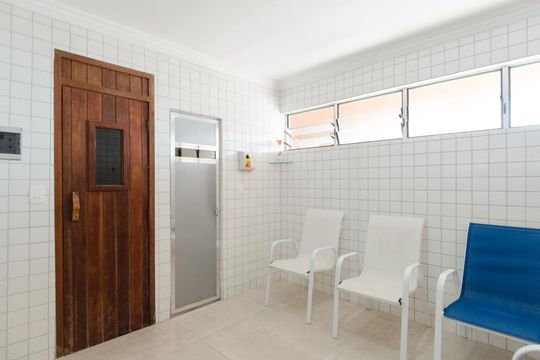 Área comum - sauna de apartamento para alugar com 1 quarto, 60m² em Jardim do Mar, São Bernardo do Campo
