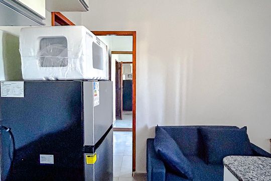 Sala/cozinha de apartamento para alugar com 1 quarto, 30m² em Jardim Helena, São Paulo