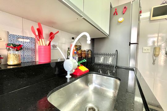 Cozinha de apartamento à venda com 3 quartos, 160m² em Vila Santa Catarina, São Paulo