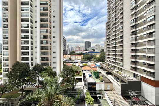 Vista da Varanda de apartamento para alugar com 2 quartos, 101m² em Vila Santa Catarina, São Paulo