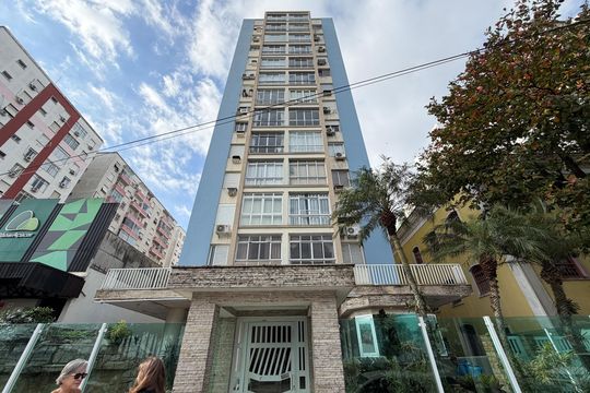 Fachada de kitnet/studio para alugar com 1 quarto, 32m² em Boqueirão, Santos