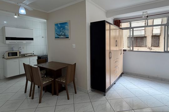 Studio de kitnet/studio para alugar com 1 quarto, 32m² em Boqueirão, Santos