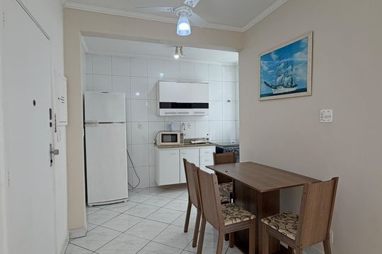 Studio de kitnet/studio para alugar com 1 quarto, 32m² em Boqueirão, Santos