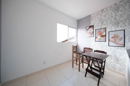 Sala/Cozinha de casa para alugar com 1 quarto, 40m² em Vila Dalila, São Paulo