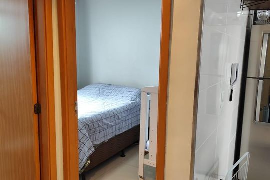 Quarto de apartamento à venda com 2 quartos, 42m² em Vila Izabel, Guarulhos