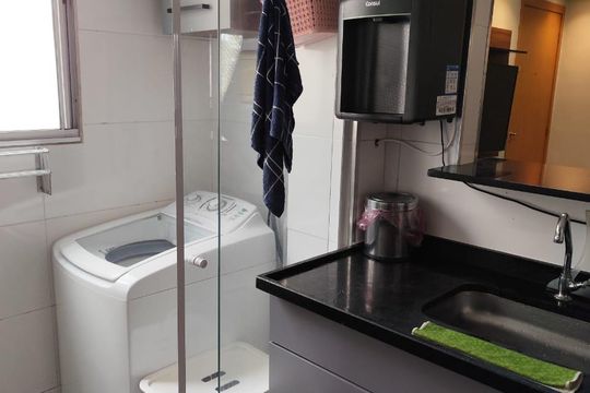 Área de serviço de apartamento à venda com 2 quartos, 42m² em Vila Izabel, Guarulhos