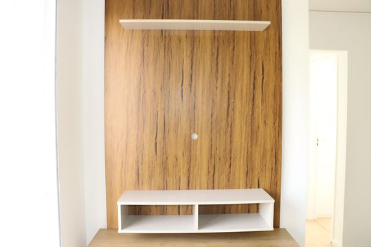 Sala de apartamento para alugar com 2 quartos, 47m² em Vila Monte Serrat, Cotia