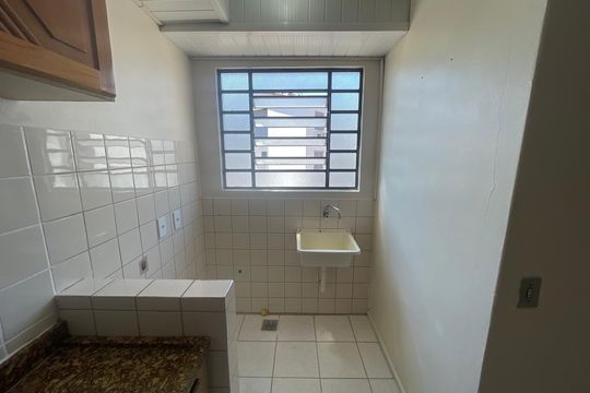 Área de Serviço de apartamento à venda com 2 quartos, 45m² em Rondônia, Novo Hamburgo