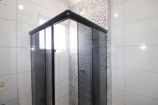 Banheiro de apartamento para alugar com 1 quarto, 28m² em Vila Princesa Isabel, São Paulo