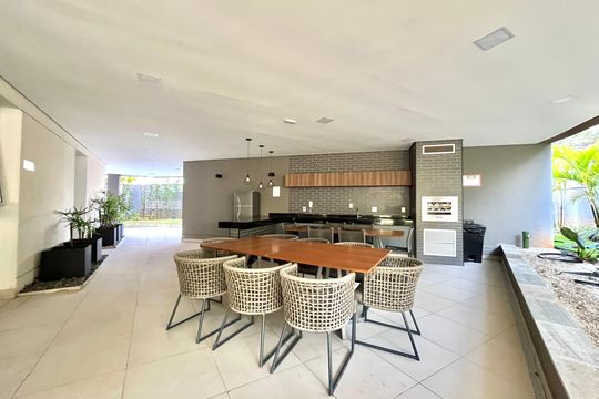 Área comum - Churrasqueira de apartamento à venda com 2 quartos, 65m² em Jardim Prudência, São Paulo
