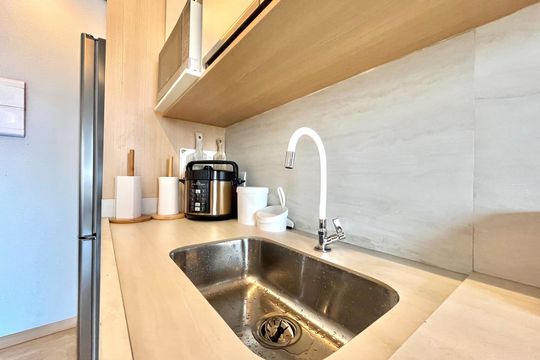 Cozinha de apartamento à venda com 2 quartos, 65m² em Jardim Prudência, São Paulo