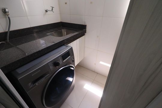 Cozinha de apartamento para alugar com 2 quartos, 50m² em Jardim Guaporé, Ribeirão Preto