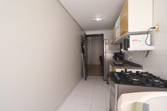 Cozinha de apartamento para alugar com 2 quartos, 80m² em Ideal, Novo Hamburgo