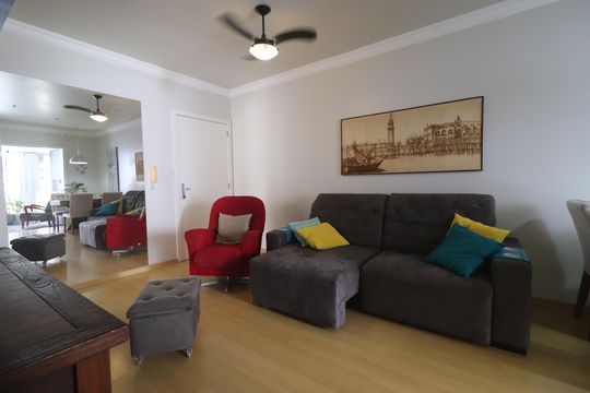 Sala de apartamento para alugar com 2 quartos, 80m² em Ideal, Novo Hamburgo