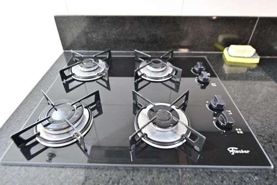 Cozinha de apartamento para alugar com 2 quartos, 61m² em Setor Leste Universitário, Goiânia
