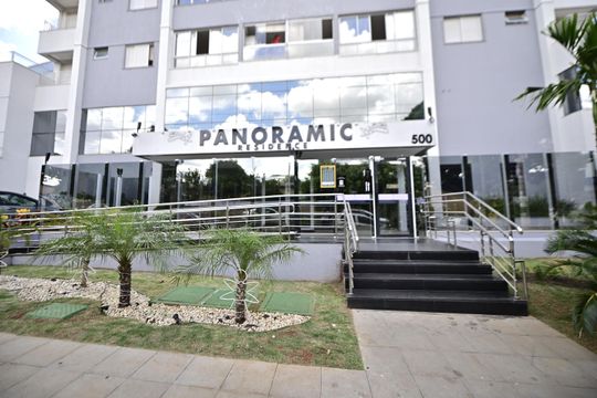 Fachada de apartamento para alugar com 2 quartos, 61m² em Setor Leste Universitário, Goiânia