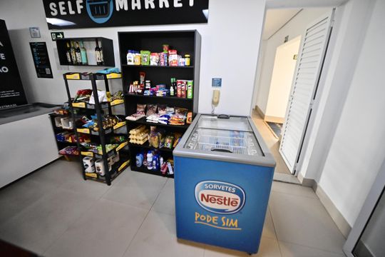 Área comum de apartamento para alugar com 2 quartos, 61m² em Setor Leste Universitário, Goiânia