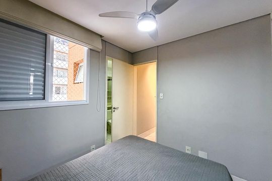 Suíte de apartamento à venda com 1 quarto, 33m² em Jardim Brasília (zona Norte), São Paulo