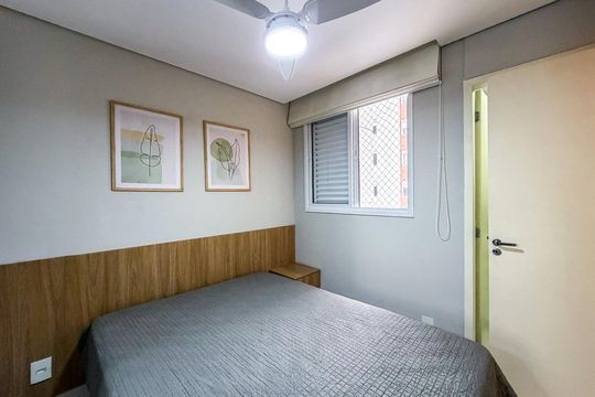Suíte de apartamento à venda com 1 quarto, 33m² em Jardim Brasília (zona Norte), São Paulo