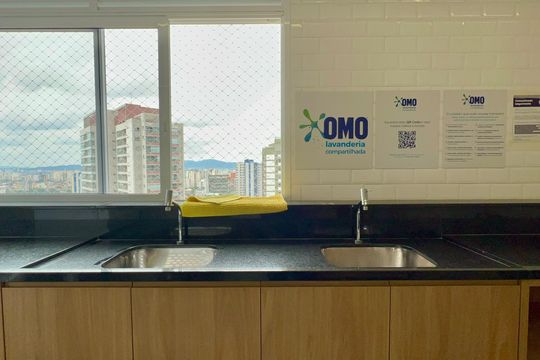 Lavanderia de apartamento para alugar com 1 quarto, 42m² em Sumaré, São Paulo