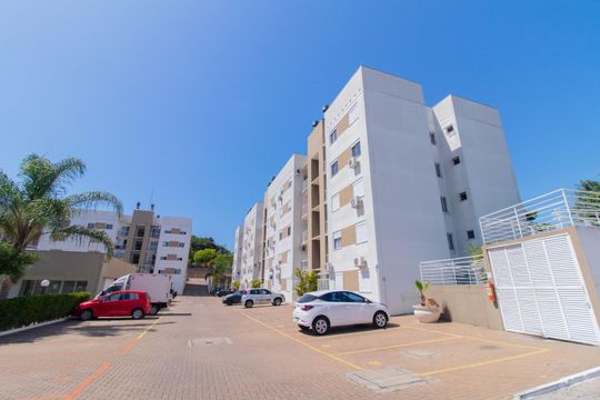 Fachada de apartamento à venda com 2 quartos, 50m² em Vila Nova, Porto Alegre