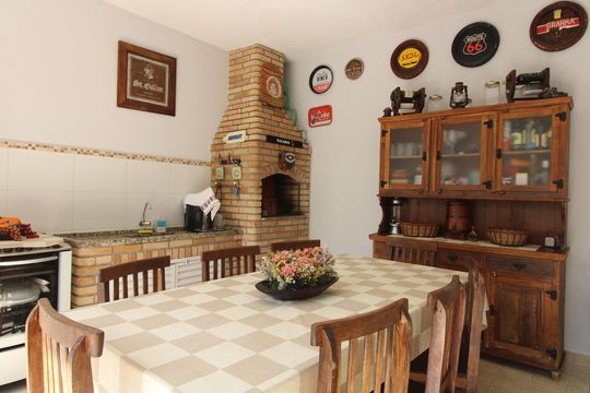 Espaço Gourmet de casa à venda com 4 quartos, 220m² em Vila Talarico, São Paulo