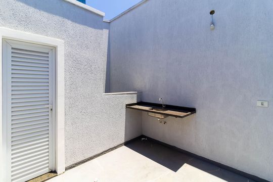 Terraço de casa de condomínio para alugar com 3 quartos, 141m² em Chácara Belenzinho, São Paulo