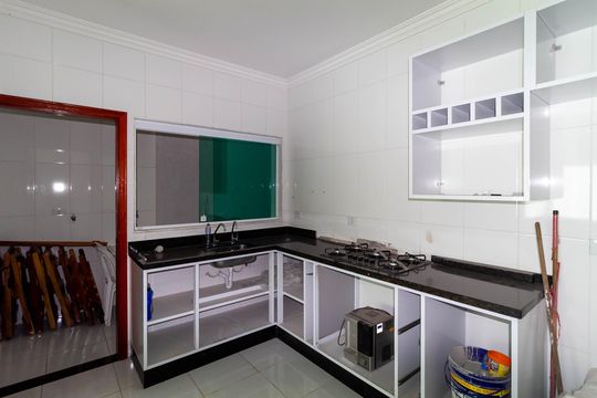 Cozinha de casa de condomínio para alugar com 3 quartos, 141m² em Chácara Belenzinho, São Paulo