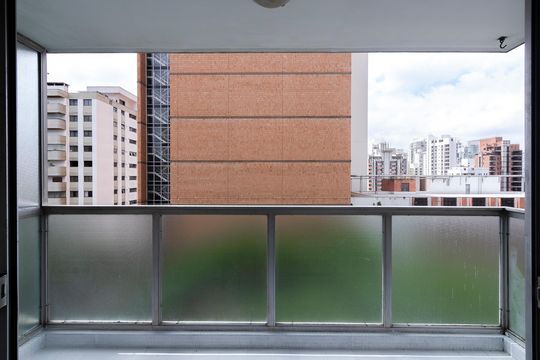 Varanda da Sala de apartamento para alugar com 3 quartos, 110m² em Campo Belo, São Paulo
