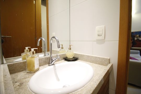 Lavabo de casa de condomínio à venda com 4 quartos, 140m² em Freguesia (jacarepaguá), Rio de Janeiro