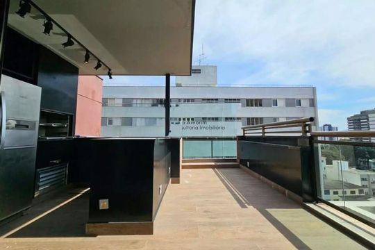 Varanda da Sala 1 de apartamento para alugar com 1 quarto, 120m² em Sumaré, São Paulo