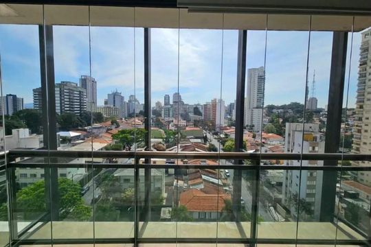 Vista da Varanda  de apartamento para alugar com 1 quarto, 120m² em Sumaré, São Paulo