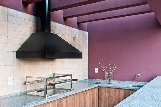 Varanda  Gourmet  de apartamento para alugar com 1 quarto, 120m² em Sumaré, São Paulo