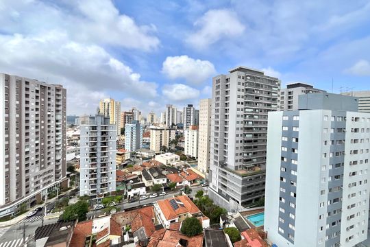Vista do Quarto de apartamento para alugar com 1 quarto, 56m² em Vila Guarani (z Sul), São Paulo