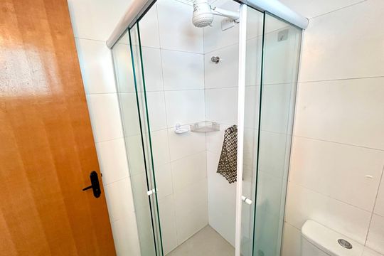 Banheiro Social de kitnet/studio à venda com 1 quarto, 38m² em Centro, Guarulhos