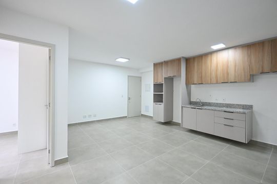 Sala de apartamento à venda com 2 quartos, 61m² em Vila Progredior, São Paulo