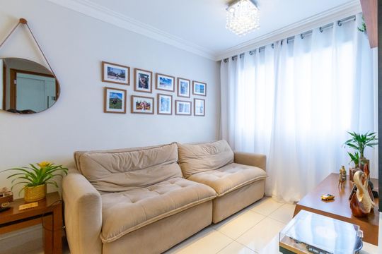 Sala de apartamento para alugar com 2 quartos, 55m² em Vila Parque Jabaquara, São Paulo