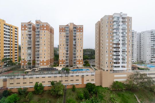 Vista da Sala de apartamento para alugar com 2 quartos, 55m² em Vila Parque Jabaquara, São Paulo